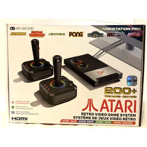My Arcade Atari GameStation Pro Plug N Play Video Game Console, 200+ Games NIB